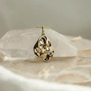 Earrings and necklace set HEARTBEAT