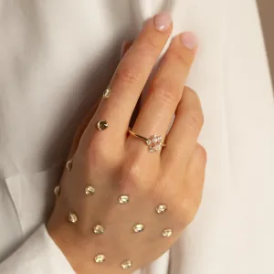 Light pink sapphire engagement ring MEREDITH Thumbnail