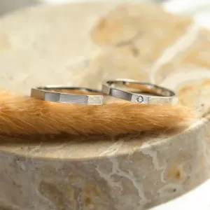 Alternativní snubní prsteny s diamantem DENZEL Thumbnail