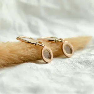 Vintage náušnice se salt and pepper diamanty MARY Thumbnail