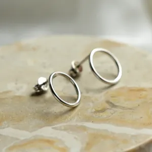 Zlaté náušnice kruhy KARMALL Thumbnail