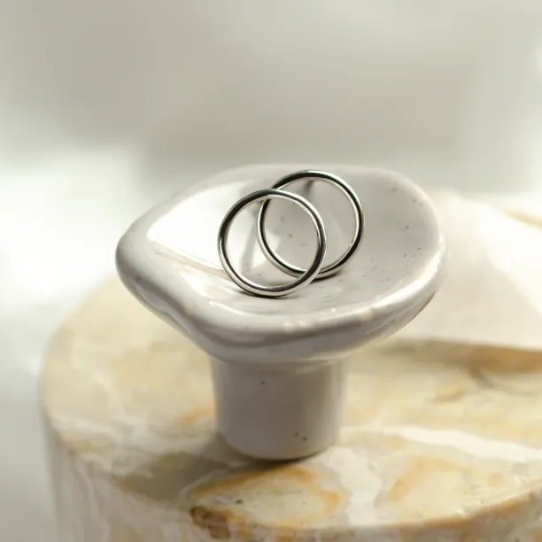 Zlaté náušnice kruhy KARMALL Image