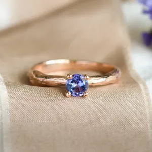 Tanzanite gold tree branch ring DREMIS Thumbnail
