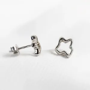 Irregular unique diamond earrings CLAUDINE Thumbnail