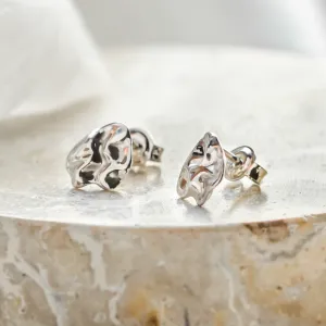 Unique gold heartshaped earrings CHÉRIE Thumbnail