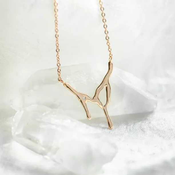 Designový náhrdelník s diamantem MADELEINE Image