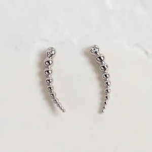 Crawler earrings with diamonds MONIQUE