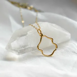 Minimalistický náhrdelník s diamantem DOMINIQUE Thumbnail