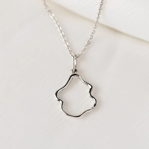 Minimalistický náhrdelník s diamantem DOMINIQUE Image