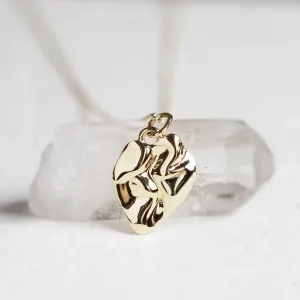 Original heartshaped necklace MARGUERITE