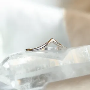 Vykrojený minimalistický prsten ze zlata VENUS Thumbnail