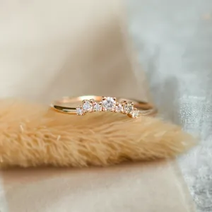 Vykrojený prsten s diamanty KALIA Thumbnail