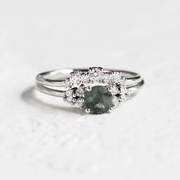 Vykrojený prsten s diamanty KALIA Image