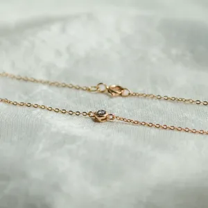 Minimalistický náramek se salt and pepper diamantem TANYA Thumbnail