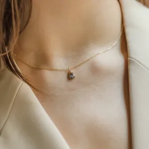 Přívěsek se salt and pepper diamantem a klasickým diamantem TASH Thumbnail