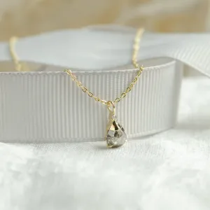 Přívěsek se salt and pepper diamantem a klasickým diamantem TASH Thumbnail