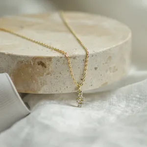 Diamond cluster pendant ELLE Thumbnail