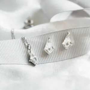 Kite moissanite jewellery set DEVON Thumbnail