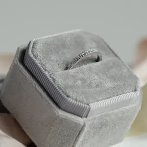 Vintage eternity lab-grown diamond ring HELENE Thumbnail