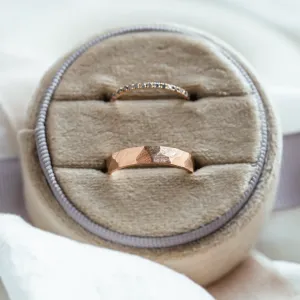 Kombinované netradiční snubní prsteny ALEX Thumbnail