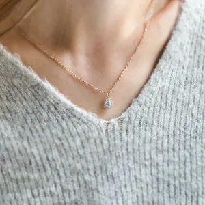 Zlatý náhrdelník s laboratorními diamanty GRANA Thumbnail