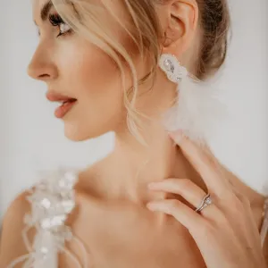 Zlatý zásnubní prsten s lab-grown diamanty MONICA Thumbnail