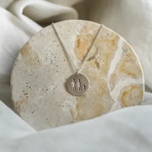 Gravírovaný náhrdelník s motivem rodiny FRANCIS Thumbnail