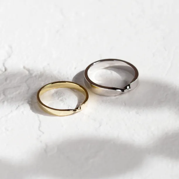 Originální snubní prsteny s propletením NAMITA Image