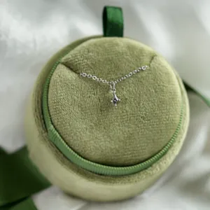 Minimalistický přívěsek s kite salt and pepper diamantem ARI Thumbnail