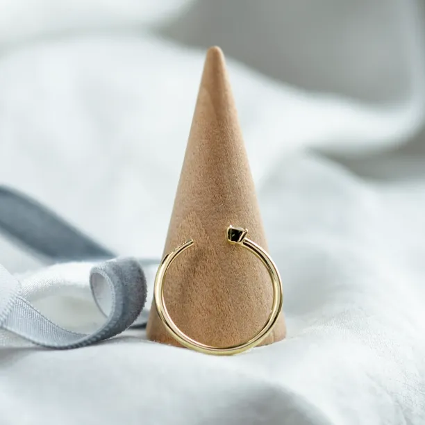 Open ring with diamonds LEIA Image