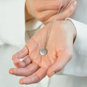 Zlatý náhrdelník se znamením zvěrokruhu a netradičním povrchem NALA Thumbnail