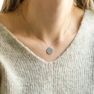 Matný zlatý náhrdelník s vlnou ATLANTIC Thumbnail