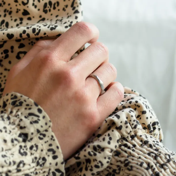 Organic wedding rings HARMONY Image