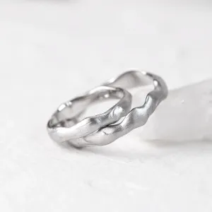 Organic wedding rings HARMONY Thumbnail