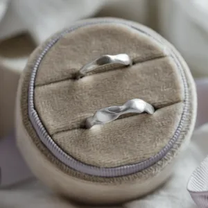 Organic wedding rings HARMONY Thumbnail