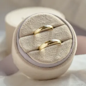 Unusual wedding rings with embossed rope NASH Thumbnail
