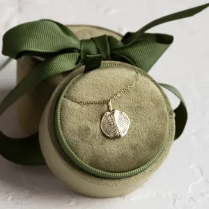 Zlatý náhrdelník s vlastním otiskem prstu PALMER Thumbnail