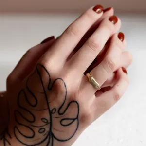 Netradiční snubní prsteny s otisky prstů ZANE Thumbnail