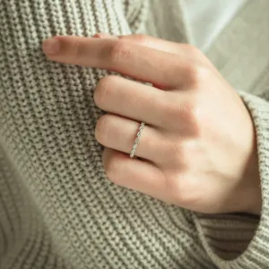 Elegantní half eternity prsten s diamanty CHRISTIE Thumbnail