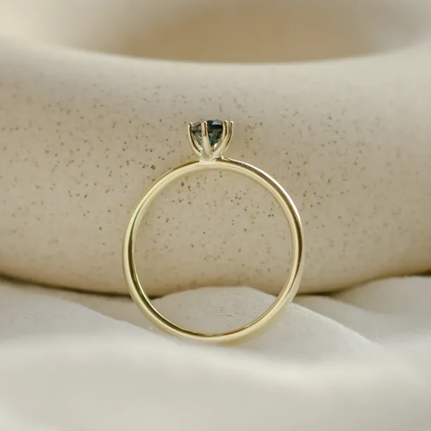 Zásnubní prsten s london blue topazem MARGARET Image