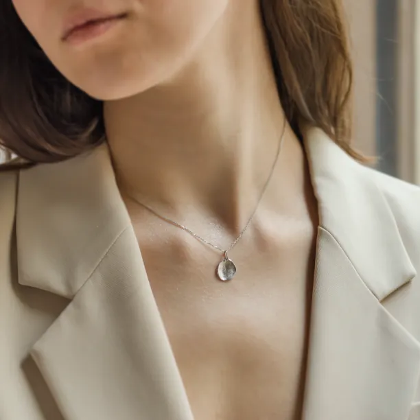 Zlatý náhrdelník s vlastním otiskem prstu PALMER Image