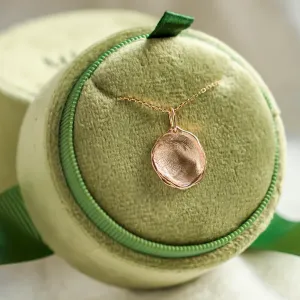 Zlatý náhrdelník s vlastním otiskem prstu PALMER Thumbnail