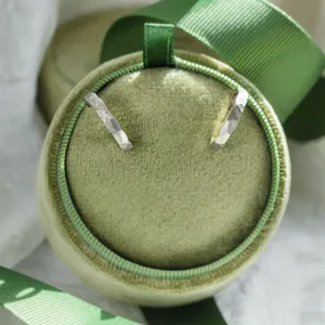 Zlaté kruhové náušnice s nerovnoměrným tvarem BREE Thumbnail