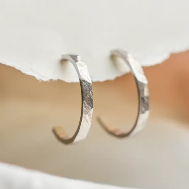 Zlaté kruhové náušnice ABBY Image