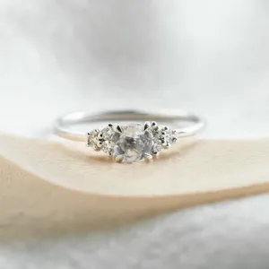 Zlatý zásnubní prsten s měsíčním kamenem DARLEEN Thumbnail