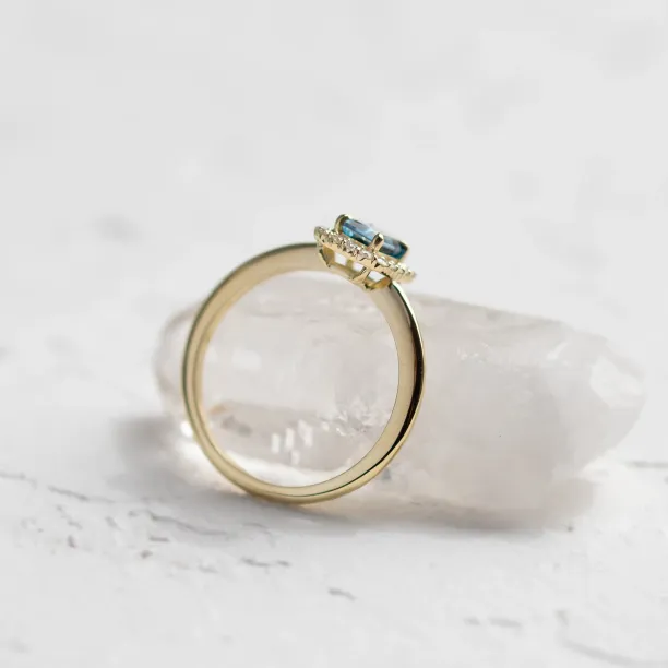 Radiant cut lab grown diamond ring MILLIE Image