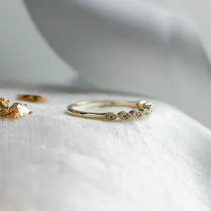 Elegantní half eternity prsten s diamanty CHRISTIE Thumbnail