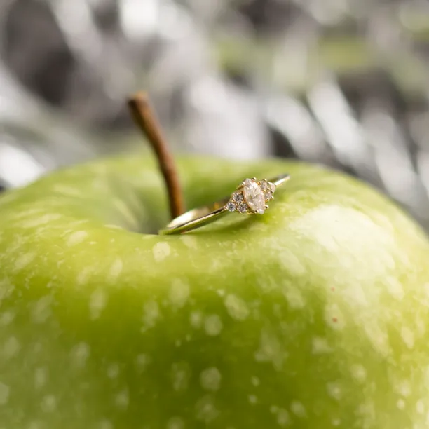 Romantický zásnubní prsten s diamanty MILLIANA Image