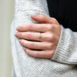 Fancy diamond ring NOBILIS