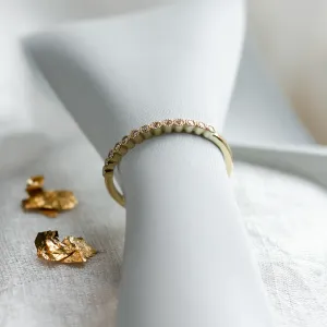 Zlatý prsten s diamanty v half eternity provedení CHRISTINE Thumbnail